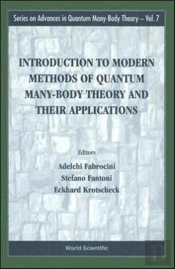 Introduction To Modern Methods Of Quantum Many-Body Theory And Their Applications