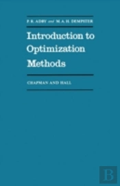 Introduction To Optimization Methods