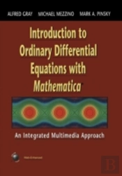 Introduction To Ordinary Differential Equations With Mathematica