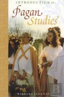 Introduction To Pagan Studies