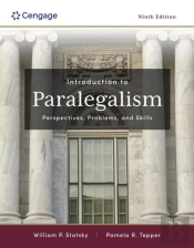 Introduction To Paralegalism: Perspectives, Problems And Skills