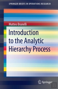 Bertrand.pt - Introduction To The Analytic Hierarchy Process