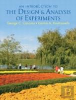 Introduction To The Design And Analysis Of Experiments