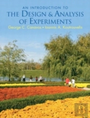 Introduction To The Design And Analysis Of Experiments