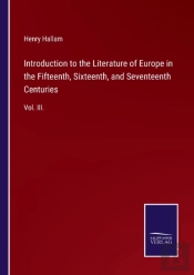 Introduction To The Literature Of Europe