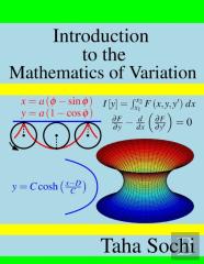 Introduction To The Mathematics Of Variation