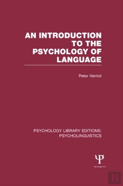 Bertrand.pt - Introduction To The Psychology Of Language (Ple: Psycholinguistics)