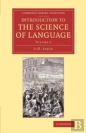 Introduction To The Science Of Language