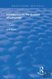 Introduction To The Science Of Language