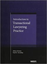 Introduction To Transactional Lawyering Practice