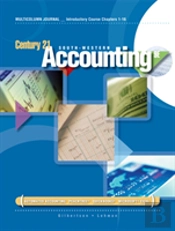 Introductory Course, Chapters 1-16 For Gilbertson/Lehman'S Century 21 Accounting: Multicolumn Journal