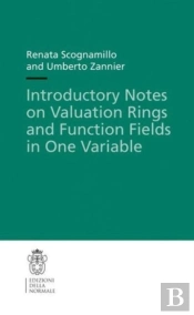Introductory Notes On Valuation Rings And Function Fields In One Variable
