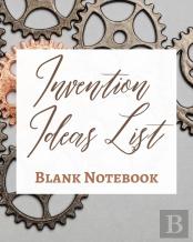 Invention Ideas List - Blank Notebook - Write It Down - Pastel Rose Gold Pink - Abstract Modern Contemporary Unique Art