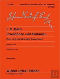 Inventions And Sinfonias Bwv 772-801
