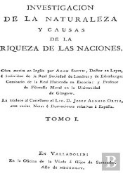 Investigacion De La Naturaleza Y Causas De La Riqueza De Las