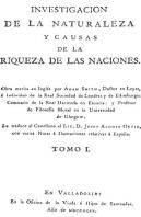 Investigacion De La Naturaleza Y Causas De La Riqueza De Las