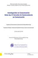 Investigacións En Comunicación