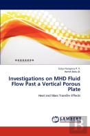 Investigations On Mhd Fluid Flow Past A Vertical Porous Plate