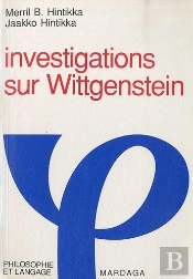 Investigations Sur Wittgenstein