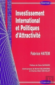 Investissement International Et Politiques  D'Attractivite