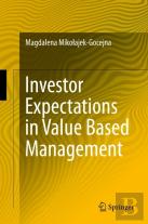 Investor Expectations In Value Based Management