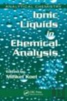 Ionic Liquids In Chemical Analysis