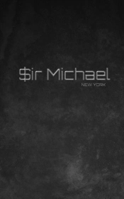 $Ir Michael Branded  Limited Edition Designer Blank  Creative Journal
