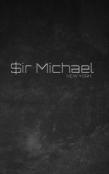 $Ir Michael Branded  Limited Edition Designer Blank  Creative Journal