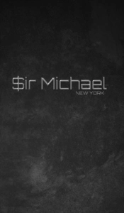 $Ir Michael Branded  Limited Edition Designer Blank  Creative Journal
