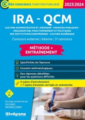 Ira - Qcm Culture Administrative Et Juridique, Finances Publiques, Organisation, Fonctionnement Et Politiques Des Institutions Européennes