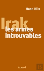 Irak, Les Armes Introuvables