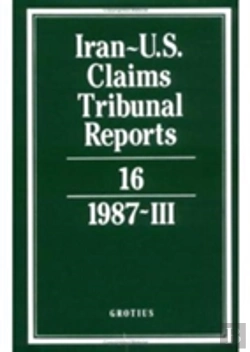 Bertrand.pt - Iran-U.S. Claims Tribunal Reports: Volume 16