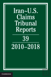 Iran-Us Claims Tribunal Reports: Volume 39