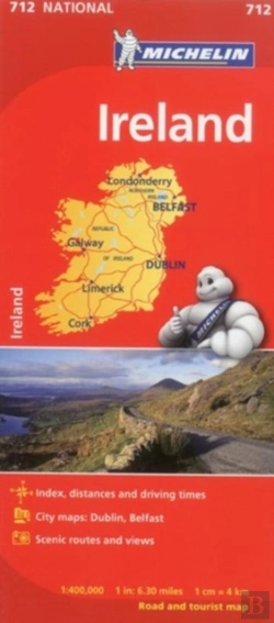Bertrand.pt - Ireland - Michelin National Map 712