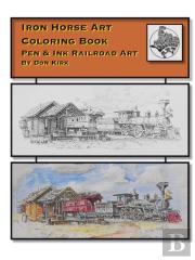 Iron Horse Art Coloring Book