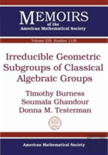 Irreducible Geometric Subgroups Of Classical Algebraic Groups