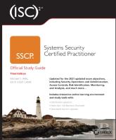 Isc2 Sscp Systems Security Certified Practitioner Official Study Guide