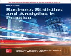 Ise Business Statistics And Analytics In Practice
