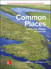 Ise Common Places: Integrated Reading And Writing