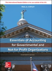 Ise Essentials Of Accounting For Governmental And Not-For-Profit Organizations