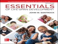 Ise Essentials Of Life-Span Development