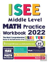 Isee Middle Level Math Practice Workbook