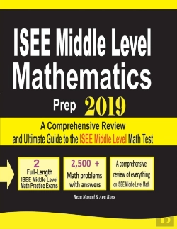 Bertrand.pt - Isee Middle Level Mathematics Prep 2019