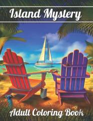 Island Mystery Adult Coloring Book