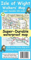 Isle Of Wight Walkers' Map