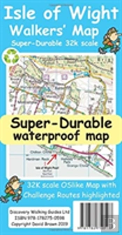 Isle Of Wight Walkers' Map