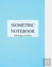 Isometric Notebook 100 Pages 8.5x11 In