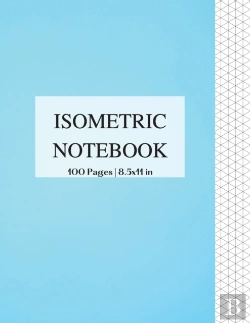 Bertrand.pt - Isometric Notebook 100 Pages 8.5x11 In