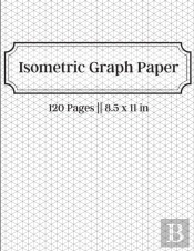 Isometric Notebook - 120 Pages -- 8.5 X 11 In