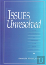 Issues Unresolved